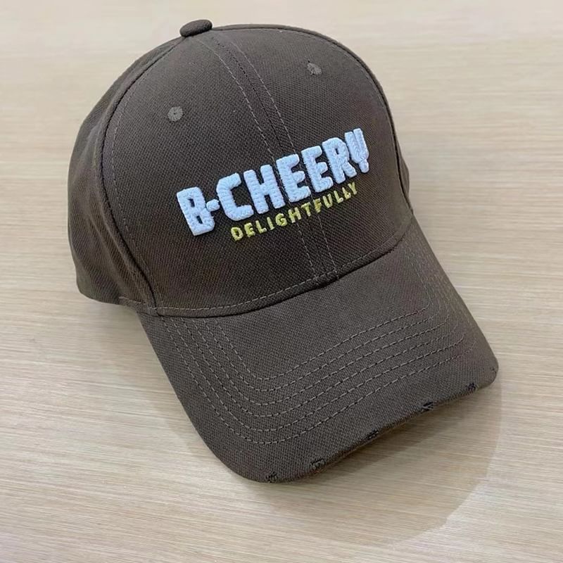 Cap Lettering Baseball Embroidered