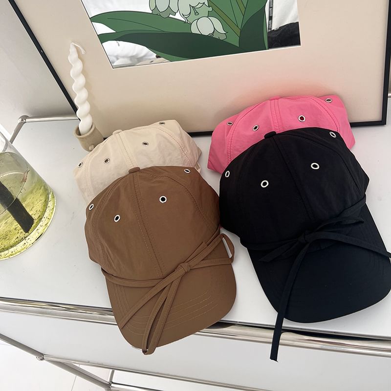 Cap Baseball Bow