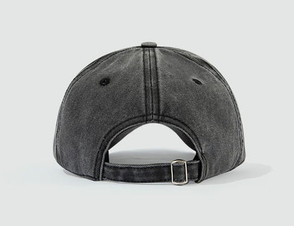 Lettering Baseball Cap Embroidered