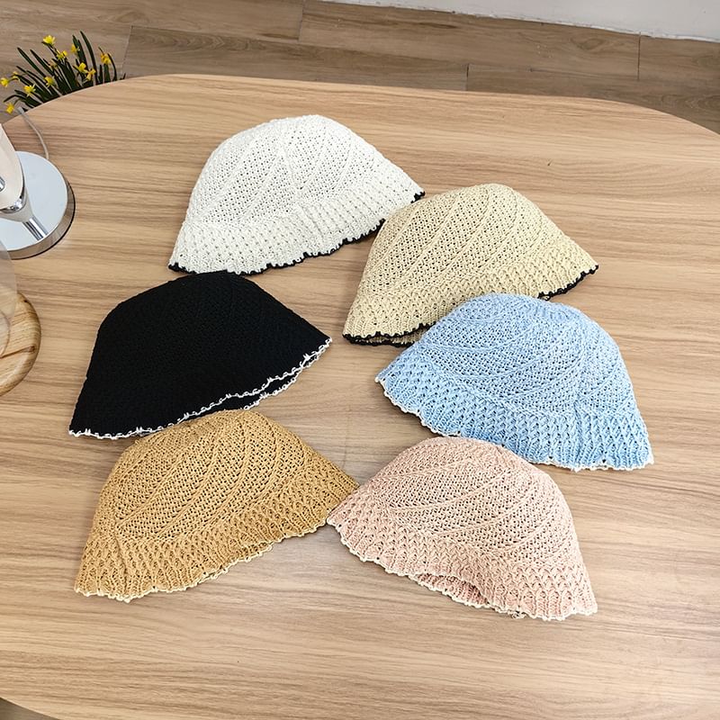 Hat Woven Bucket