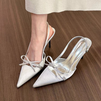 Sample High Heel Pointy Slingback Sandals