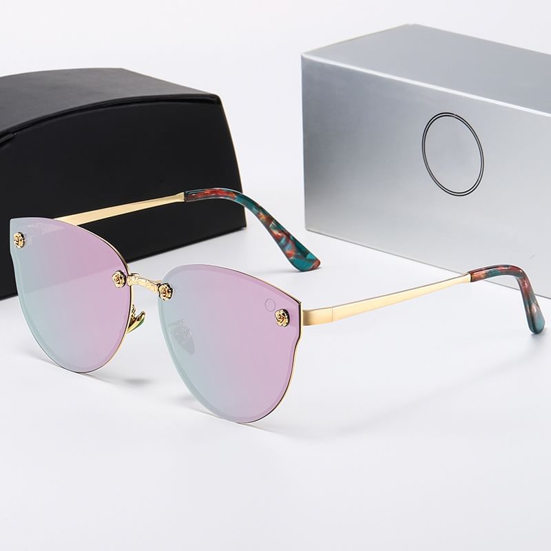 Sample Polished Frameless Sunglasses