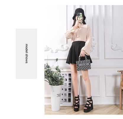 Sandals Wedge Plain Platform