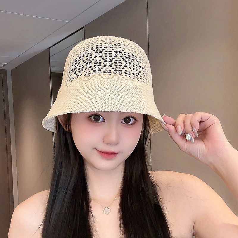Hat (Various Designs) Straw Bucket