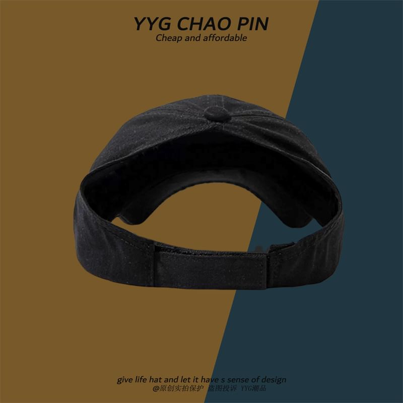 Baseball Top Cap Open Number Embroidered