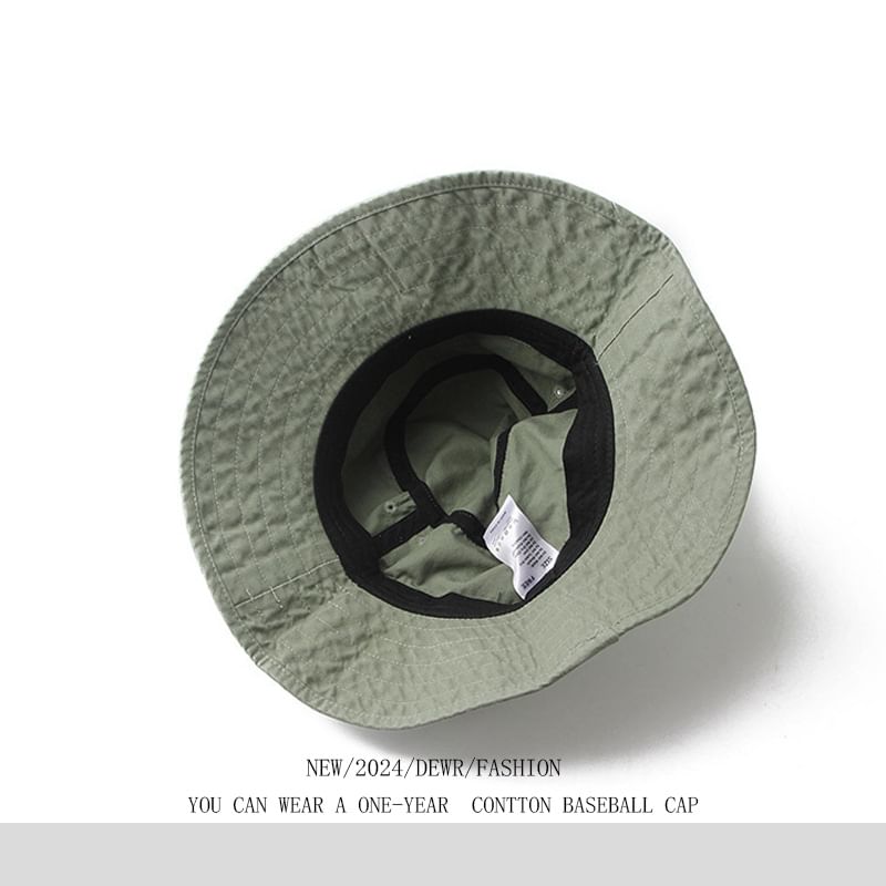 Plane Bucket Hat Embroidered