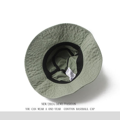 Plane Bucket Hat Embroidered