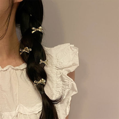 Hair Clip Bow Alloy