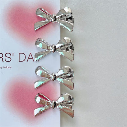 Hair Clip Bow Alloy