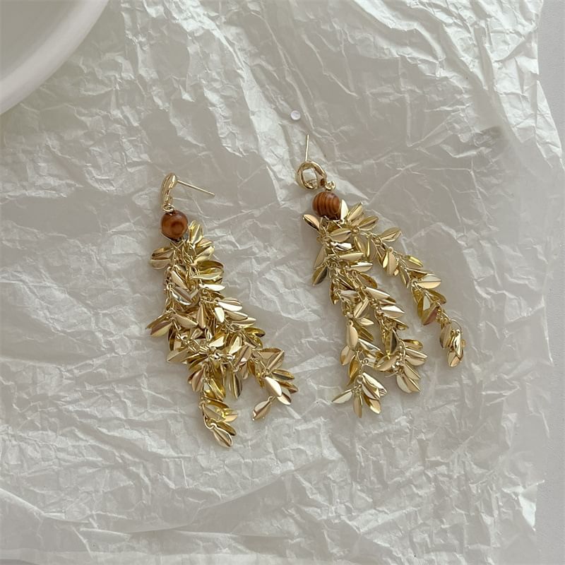 Alloy Chandelier Wheat Earring