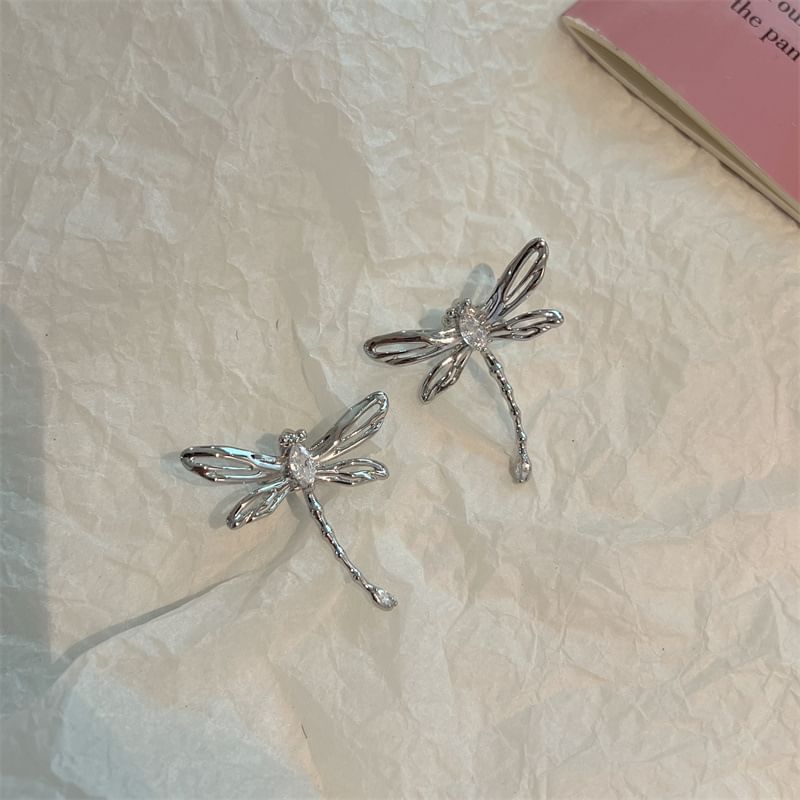 Ear Dragonfly Cuff / Alloy Floral