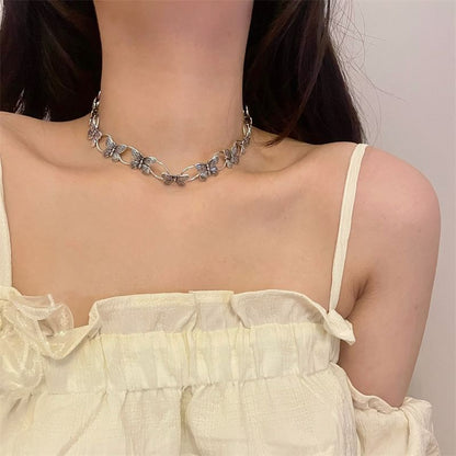 Butterfly Necklace Chain