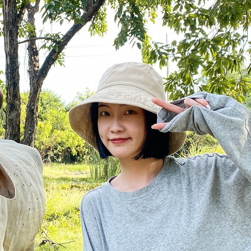 Bucket Plain Hat