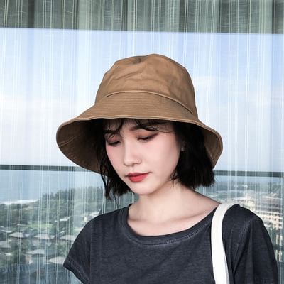 Bucket Plain Hat