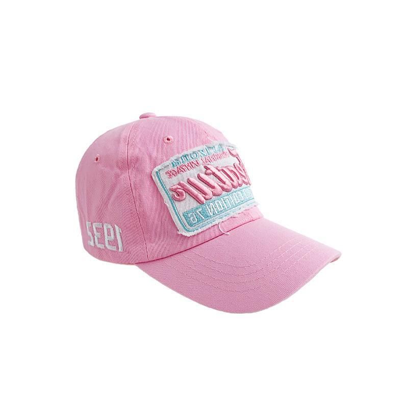 Cap Lettering Embroidered Baseball Applique