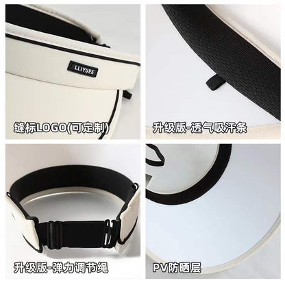 Contrast Trim Visor
