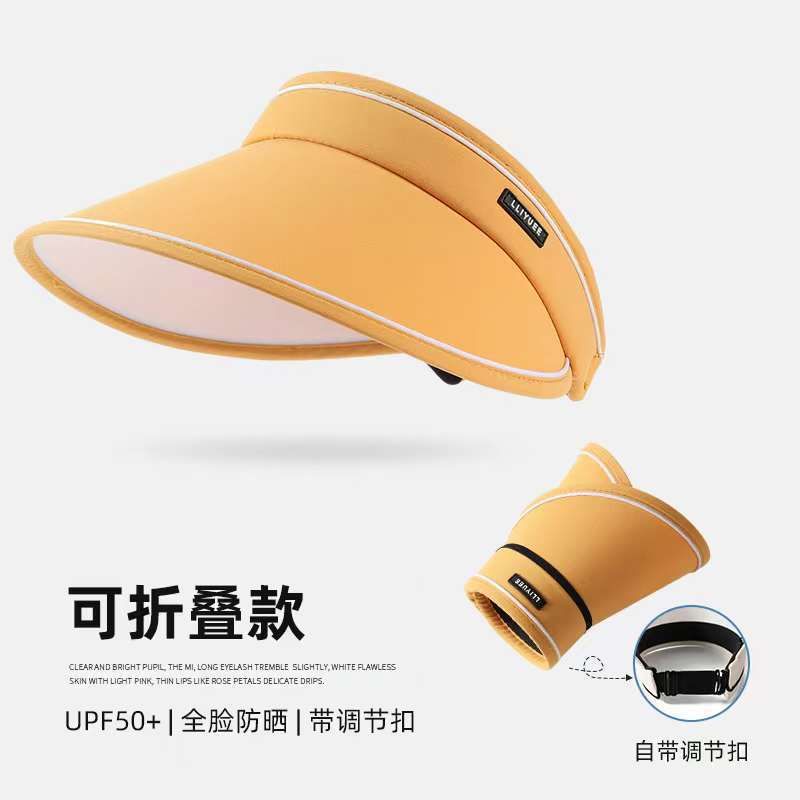 Contrast Trim Visor