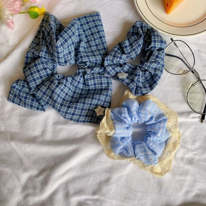 Plaid Scrunchie