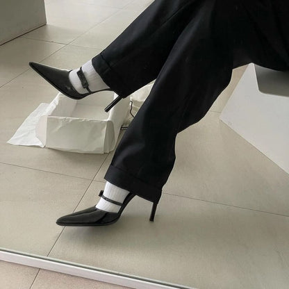 Sample High Heel Pointy Slingback