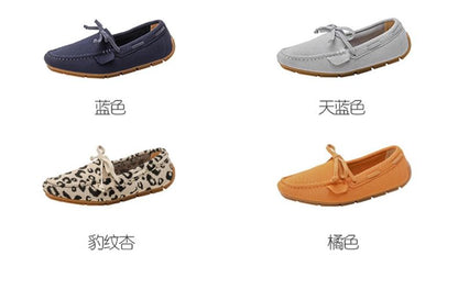 Bow Loafers Fabric