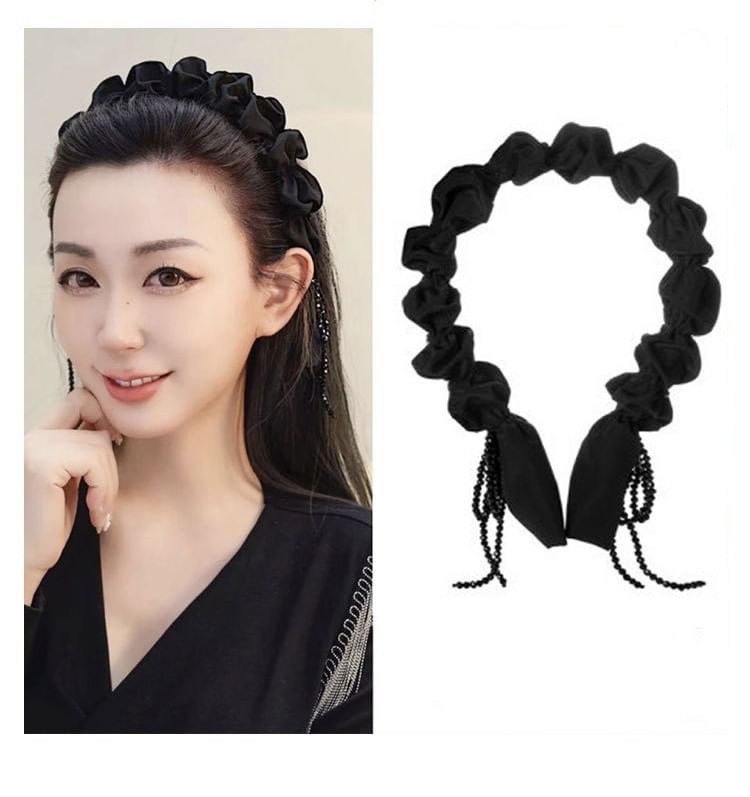 Band Trim Hair Ruffle