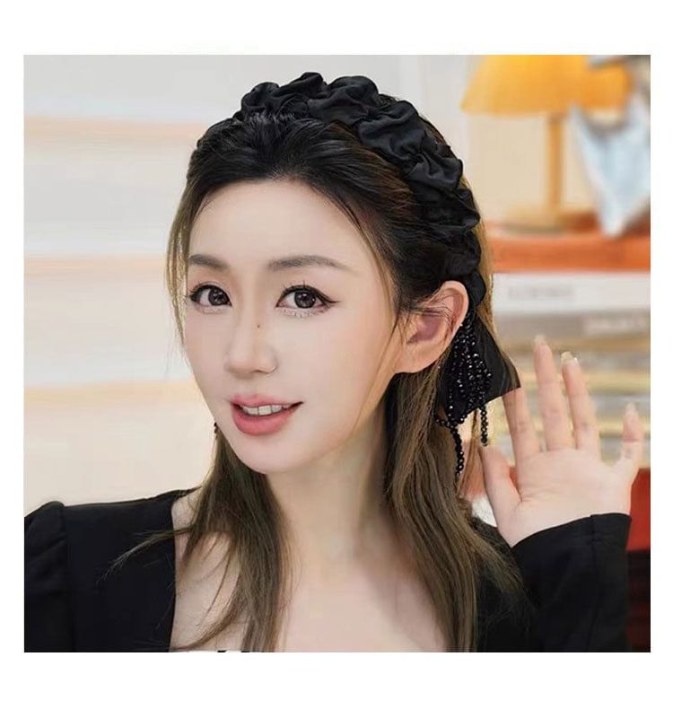 Band Trim Hair Ruffle