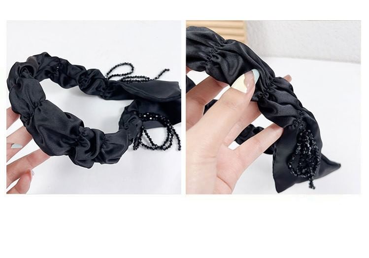 Band Trim Hair Ruffle