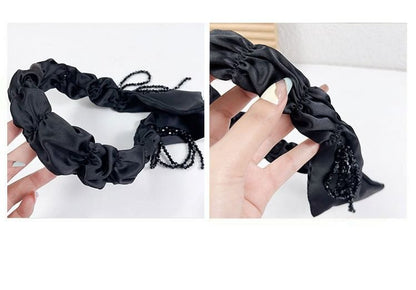 Band Trim Hair Ruffle