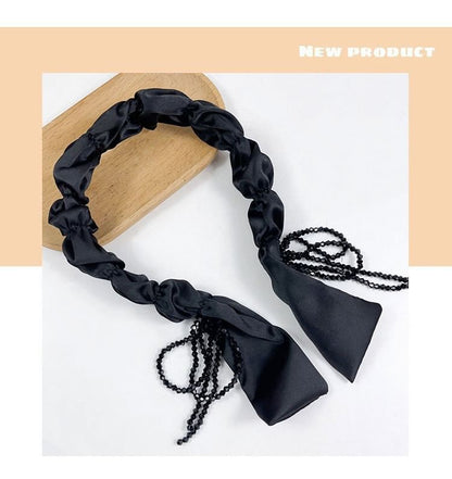 Band Trim Hair Ruffle