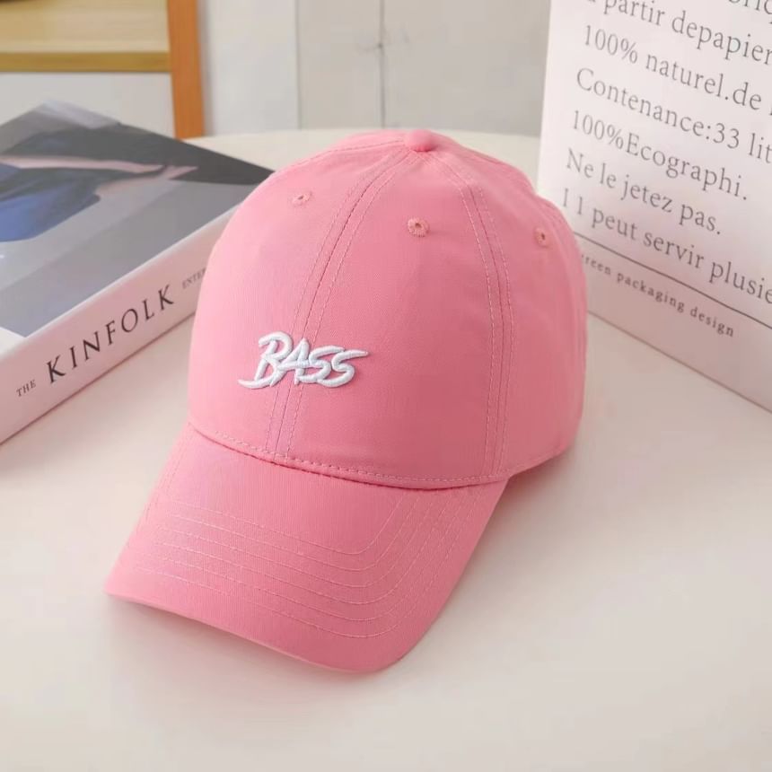 Baseball Lettering Embroidered Cap