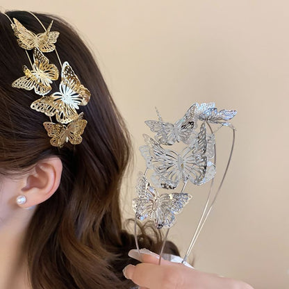 Butterfly Alloy Headband