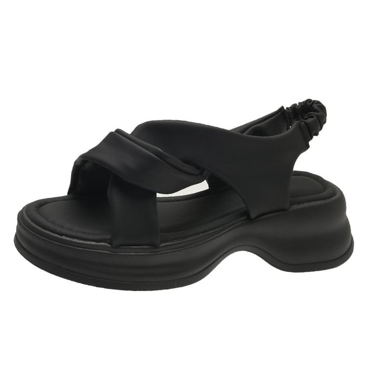 Twist Platform Sandals