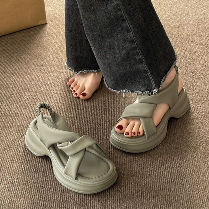 Twist Platform Sandals
