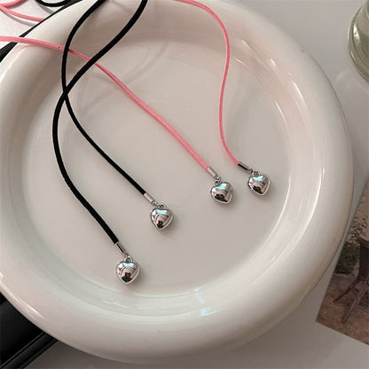 Heart Bow Choker