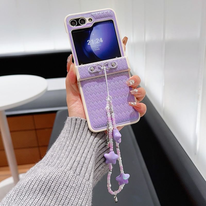 Phone Case Faux Woven
