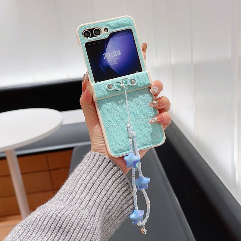 Phone Case Faux Woven
