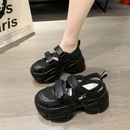 Großhandel Sample Cutout Sneakers Plattform Panel