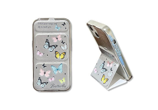 Stand Phone Case Butterfly Foldable