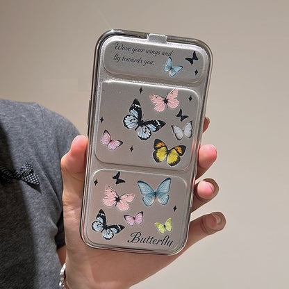 Stand Phone Case Butterfly Foldable