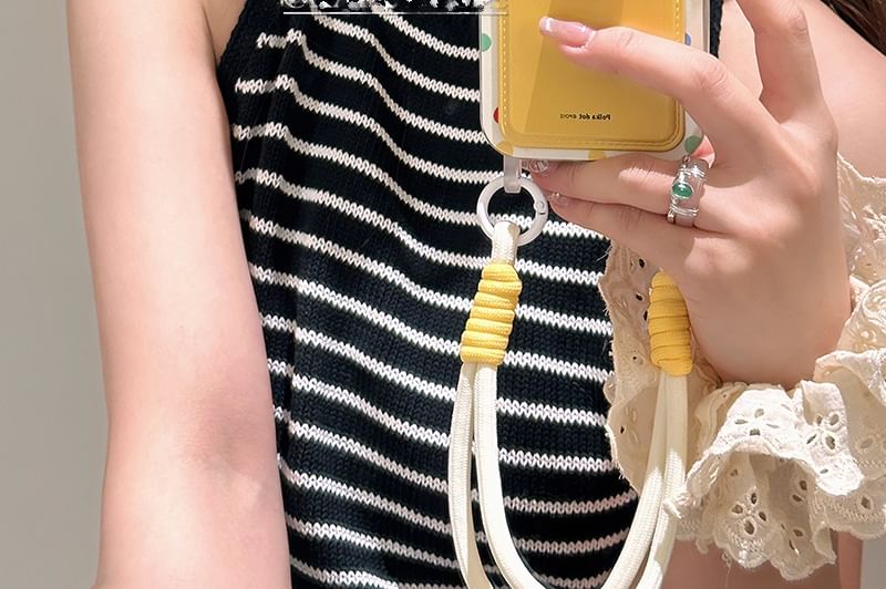 Phone Set Strap Cherry Case Holder / Card