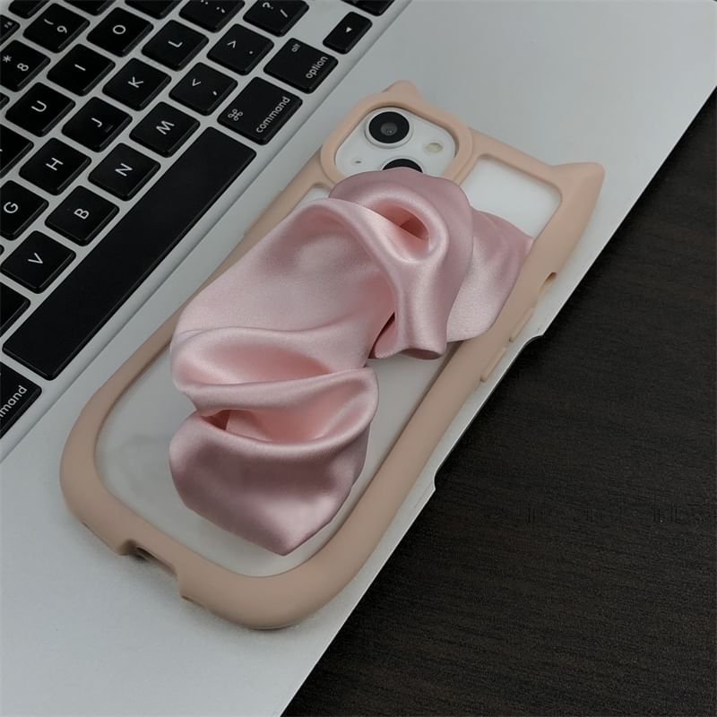 Ear Phone Case Scrunchie Cat