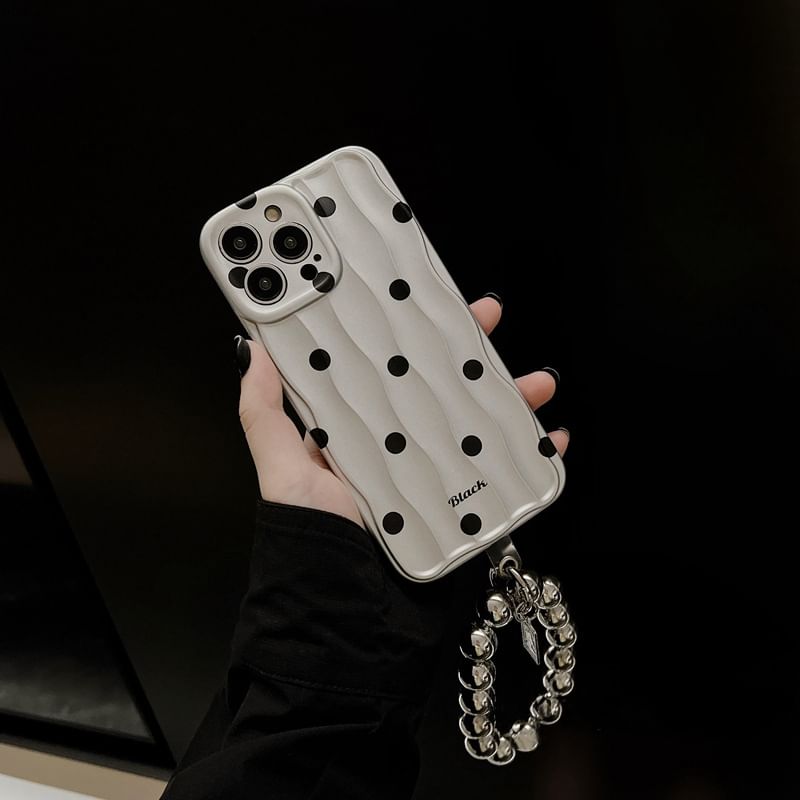 Strap Case Polka Phone Dot