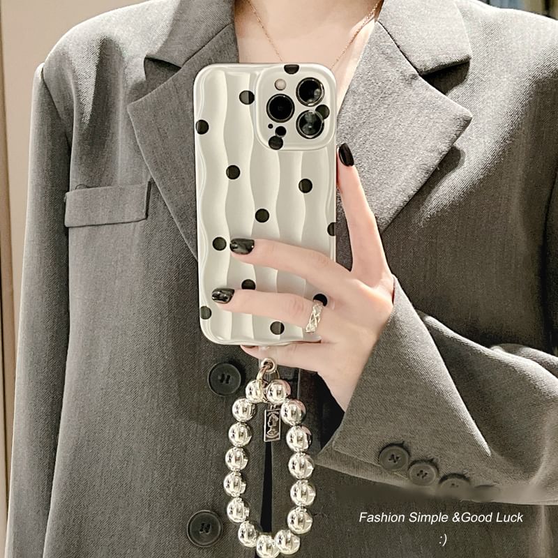 Strap Case Polka Phone Dot