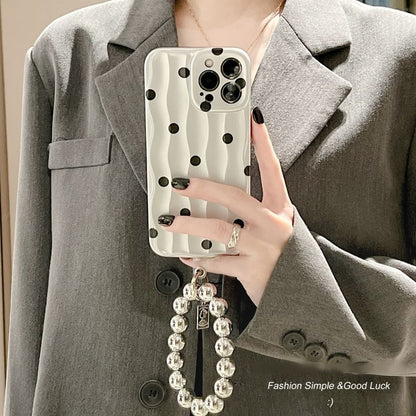 Strap Case Polka Phone Dot