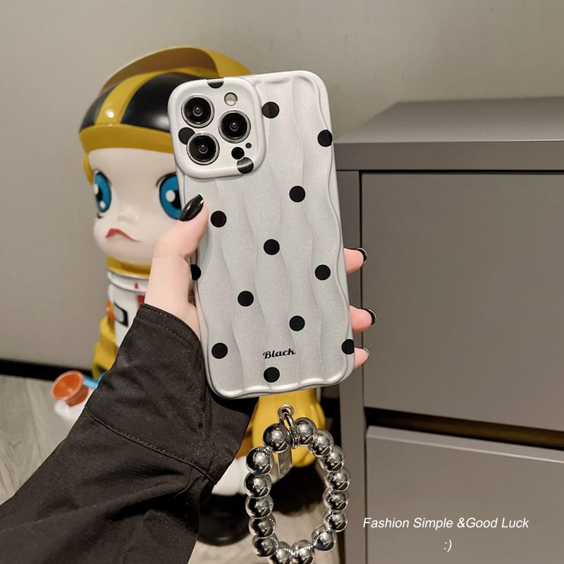 Strap Case Polka Phone Dot
