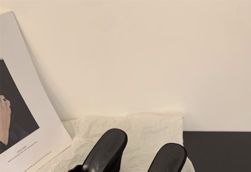 Sample Wedge Slide Sandals