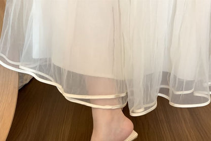 Sample Cross Strap High Heel Slide Sandals