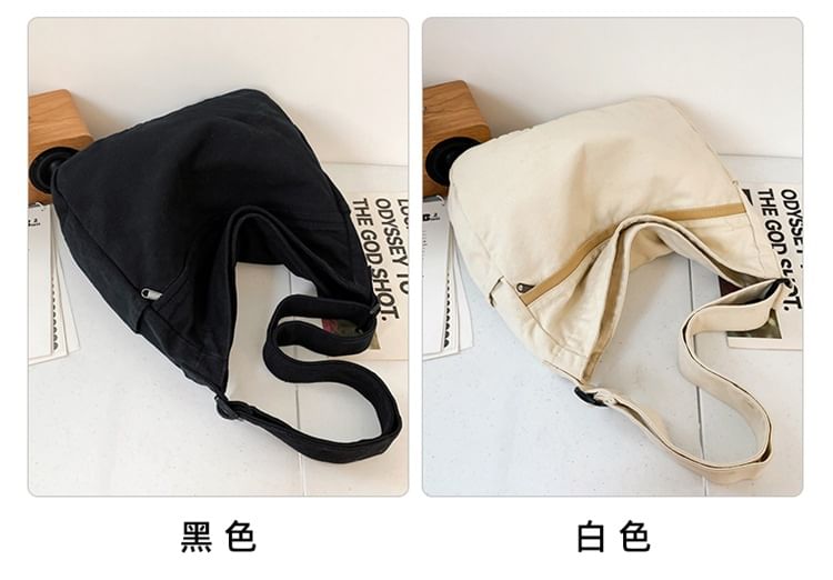 Canvas Bag Crossbody Multi-Pocket