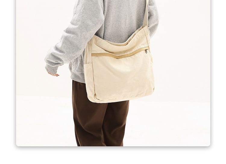 Canvas Bag Crossbody Multi-Pocket