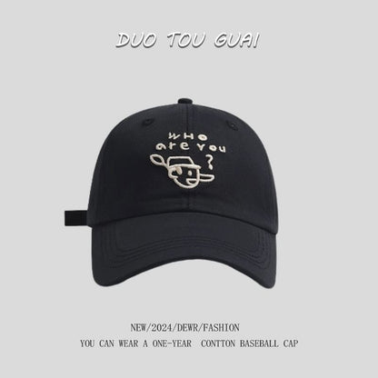 Cartoon Cap Embroidered Baseball